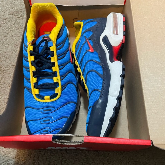 Nike Air Max Plus “Photo Blue” / Gradeschool Size 7Y/ CI5676-400. - Picture 2 of 4